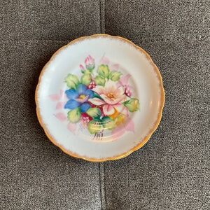 EUC Vintage Shafford Hand Painted Japan Saucer